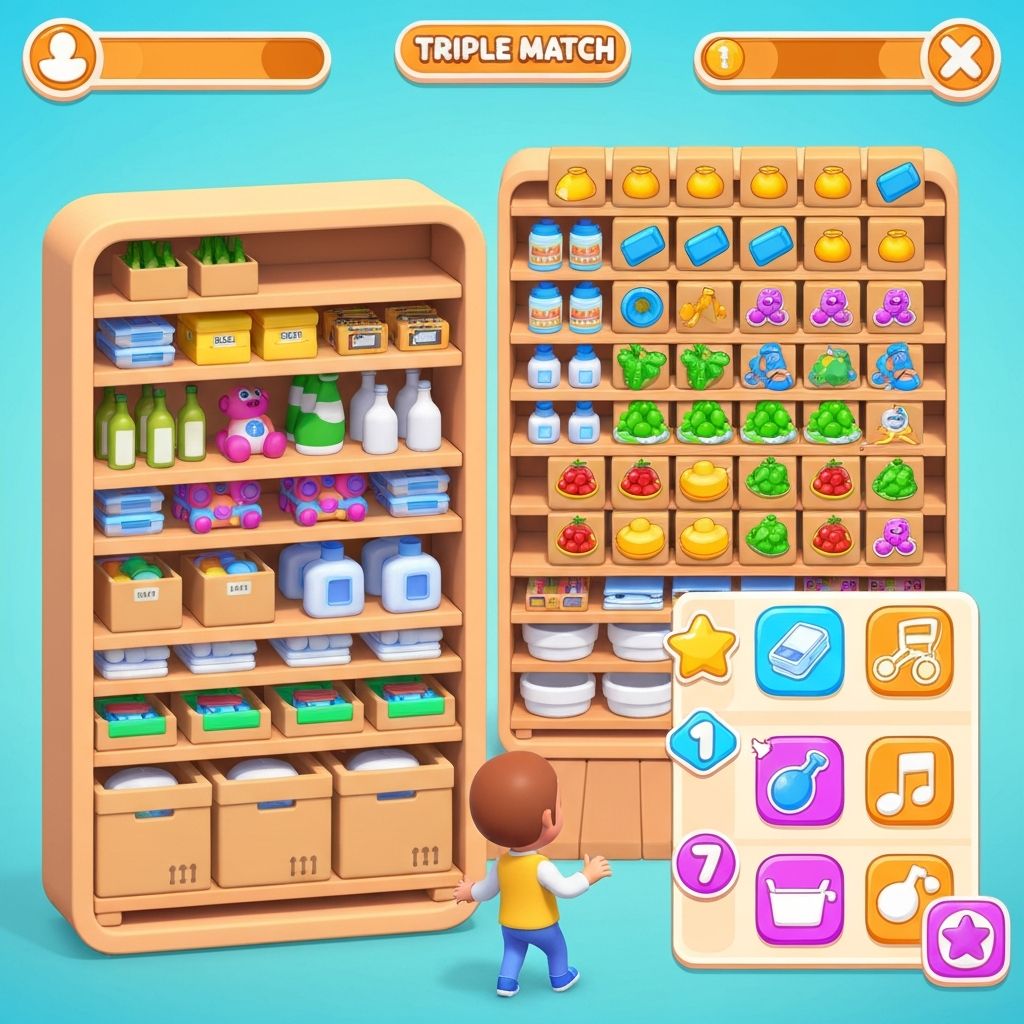 Goods Sort Master: Triple Match